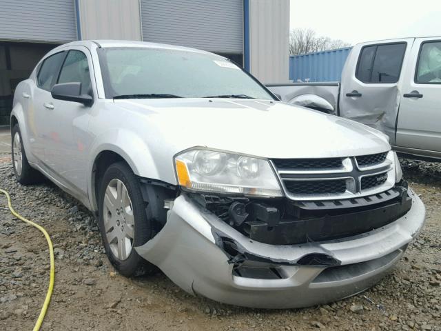 1B3BD4FBXBN606085 - 2011 DODGE AVENGER EX SILVER photo 1