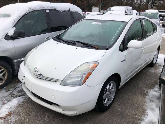 JTDKB20U577589081 - 2007 TOYOTA PRIUS WHITE photo 2