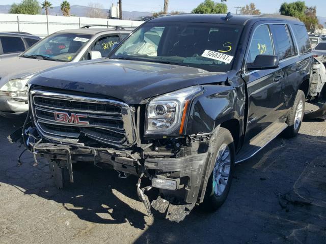 1GKS1AKC8HR357859 - 2017 GMC YUKON SLE BLACK photo 2