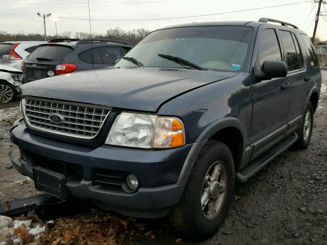 1FMZU73K23UB21008 - 2003 FORD EXPLORER X BLUE photo 2