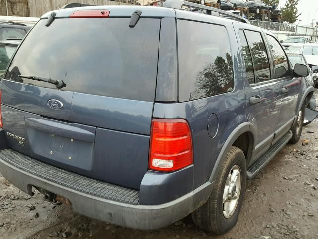 1FMZU73K23UB21008 - 2003 FORD EXPLORER X BLUE photo 4