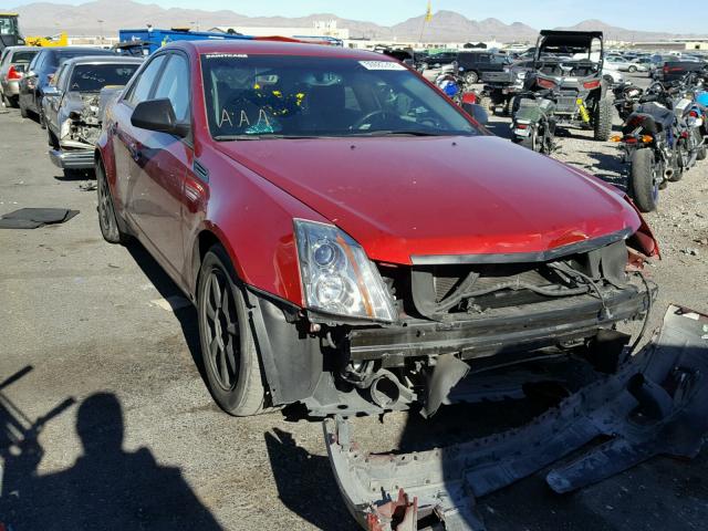 1G6DF577190112810 - 2009 CADILLAC CTS RED photo 1