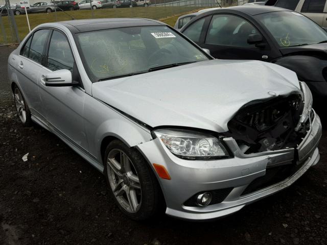 WDDGF8BB6AR126795 - 2010 MERCEDES-BENZ C 300 4MAT SILVER photo 1