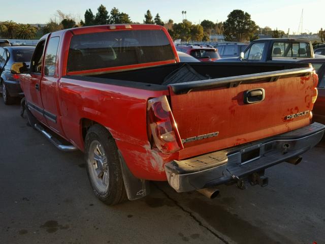 2GCEC19T731403806 - 2003 CHEVROLET SILVERADO RED photo 3