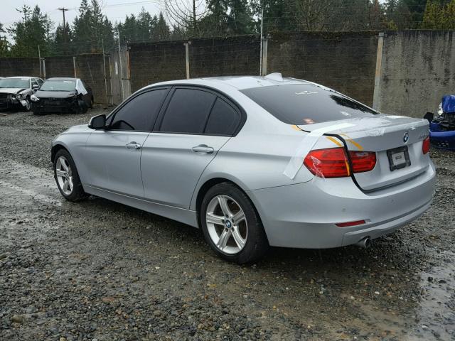 WBA3D3C55EK153461 - 2014 BMW 328 D SILVER photo 3