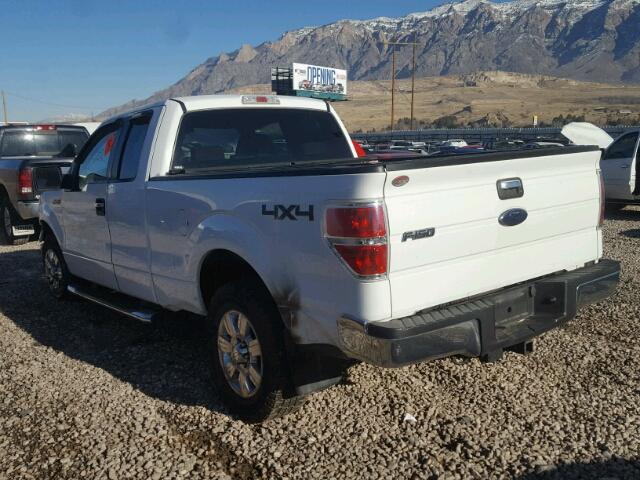 1FTPX14V79FA08452 - 2009 FORD F150 SUPER WHITE photo 3