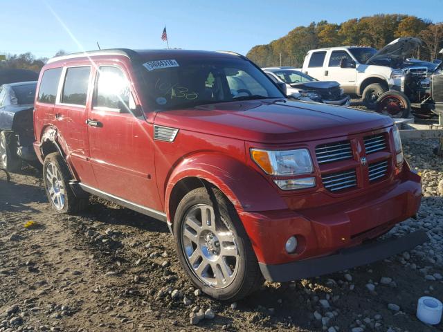 1D4PU4GX9BW576962 - 2011 DODGE NITRO HEAT RED photo 1