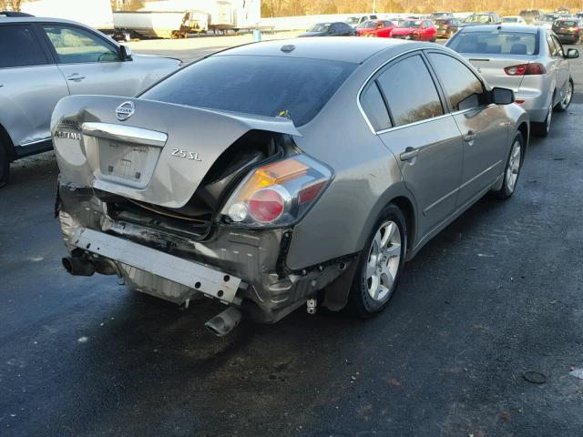 1N4AL21E17C109759 - 2007 NISSAN ALTIMA 2.5 BROWN photo 4