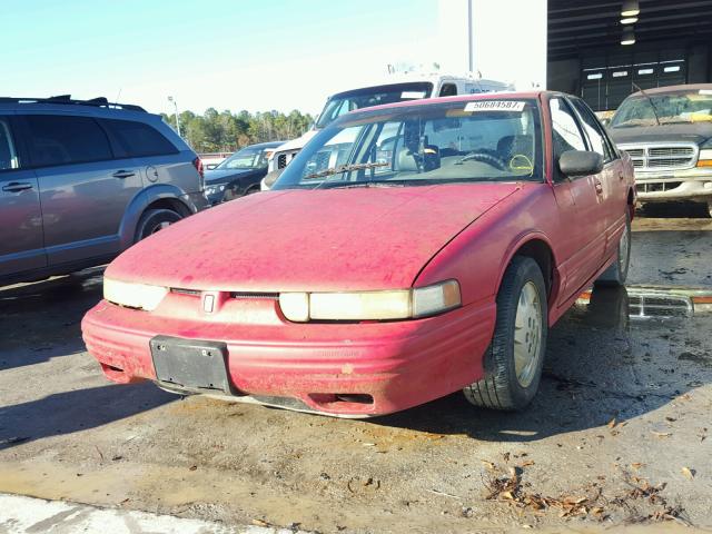 1G3WH52M5VF325506 - 1997 OLDSMOBILE CUTLASS SU RED photo 2