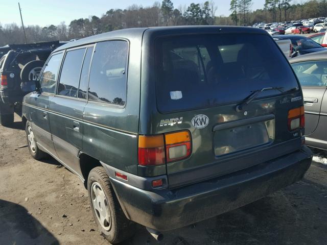 JM3LV5224T0809832 - 1996 MAZDA MPV WAGON GREEN photo 3