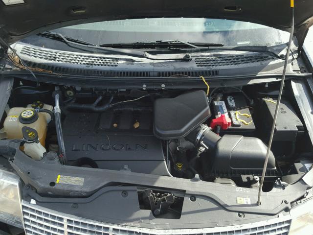 2LMDU68C17BJ03055 - 2007 LINCOLN MKX BLACK photo 7