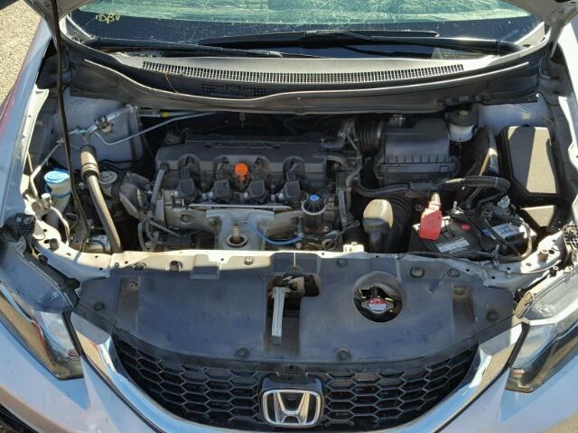 2HGFB2F93FH531270 - 2015 HONDA CIVIC EXL SILVER photo 7