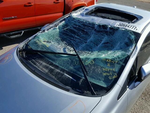 2HGFB2F93FH531270 - 2015 HONDA CIVIC EXL ვერცხლისფერი ფოტო 9