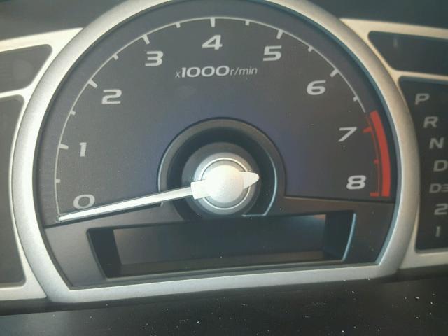 2HGFG1B96AH521696 - 2010 HONDA CIVIC EXL 黑色 照片 8