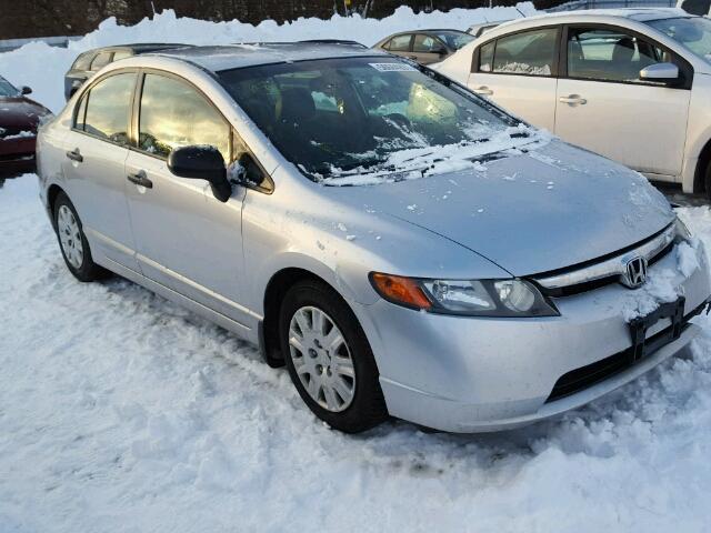 2HGFA16347H034030 - 2007 HONDA CIVIC DX SILVER photo 1