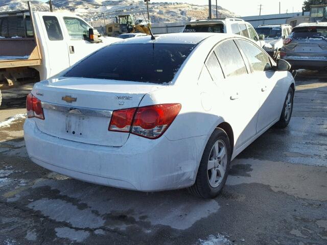 1G1PC5SB3D7199438 - 2013 CHEVROLET CRUZE LT WHITE photo 4