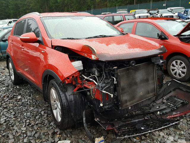 KNDPBCA29B7081133 - 2011 KIA SPORTAGE L RED photo 1