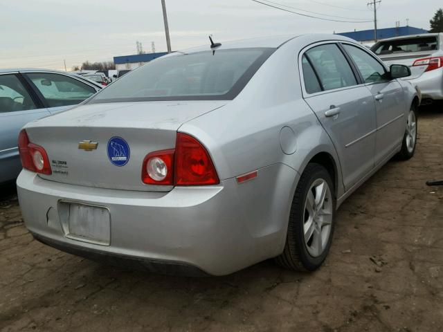 1G1ZB5EB2AF302678 - 2010 CHEVROLET MALIBU LS SILVER photo 4