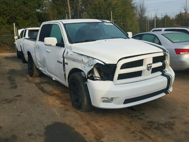 1D7RB1CT9AS195850 - 2010 DODGE RAM 1500 WHITE photo 1