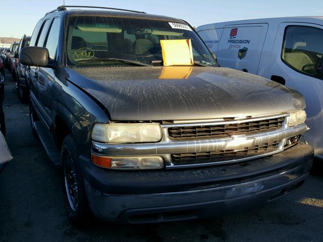 1GNEC13V62R284699 - 2002 CHEVROLET TAHOE C150 GRAY photo 1