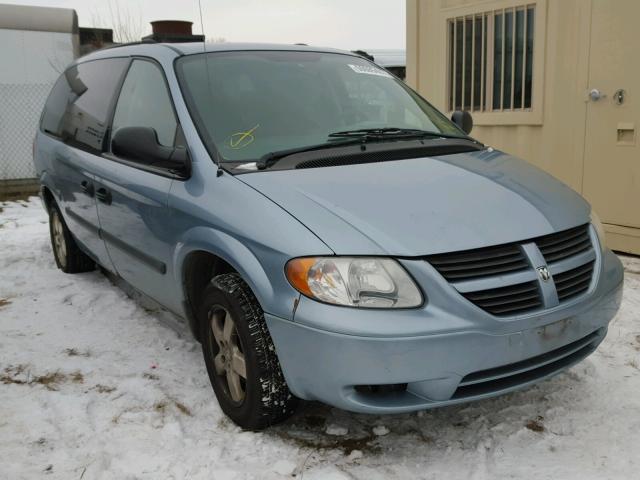 1D4GP24R76B598747 - 2006 DODGE GRAND CARA BLUE photo 1