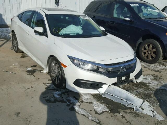 2HGFC2F7XGH570628 - 2016 HONDA CIVIC EX WHITE photo 1