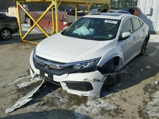 2HGFC2F7XGH570628 - 2016 HONDA CIVIC EX WHITE photo 2