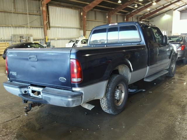 1FTNX20FXYEB98294 - 2000 FORD F250 SUPER BLUE photo 4