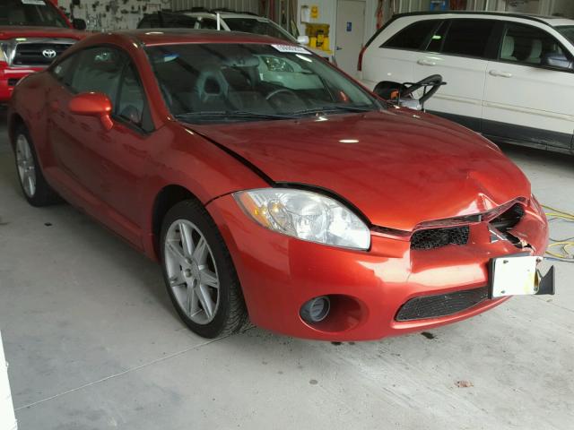 4A3AK64F27E053227 - 2007 MITSUBISHI ECLIPSE ES ORANGE photo 1