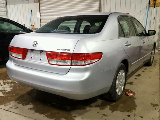 1HGCM56354A068201 - 2004 HONDA ACCORD LX SILVER photo 4