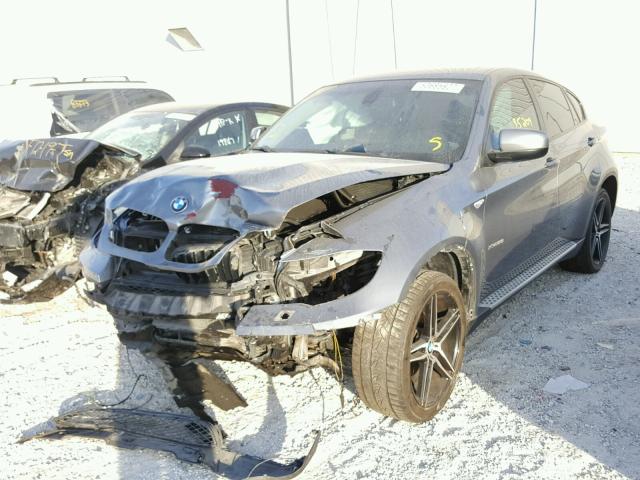 5UXFG2C50CL779605 - 2012 BMW X6 XDRIVE3 GRAY photo 2