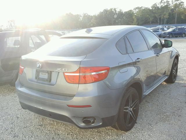 5UXFG2C50CL779605 - 2012 BMW X6 XDRIVE3 GRAY photo 4