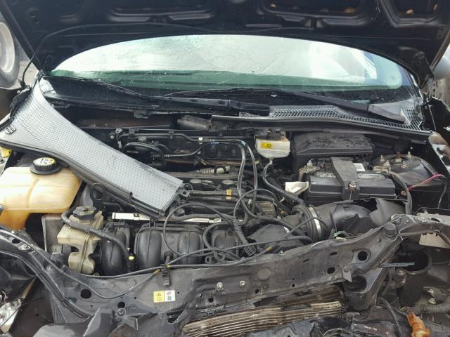 1FAHP34N77W366041 - 2007 FORD FOCUS ZX4 BLACK photo 7