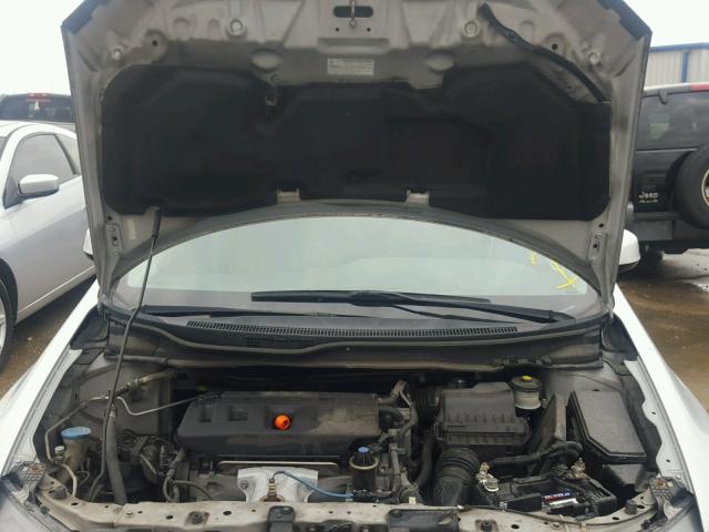 2HGFB2F84CH510494 - 2012 HONDA CIVIC EX SILVER photo 7