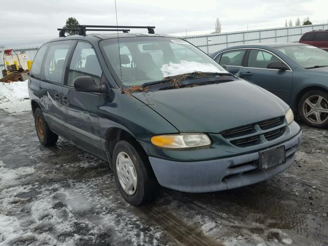 2B4GP45G5WR759987 - 1998 DODGE CARAVAN SE GREEN photo 1