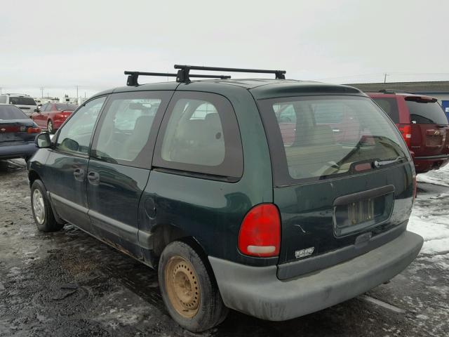 2B4GP45G5WR759987 - 1998 DODGE CARAVAN SE GREEN photo 3