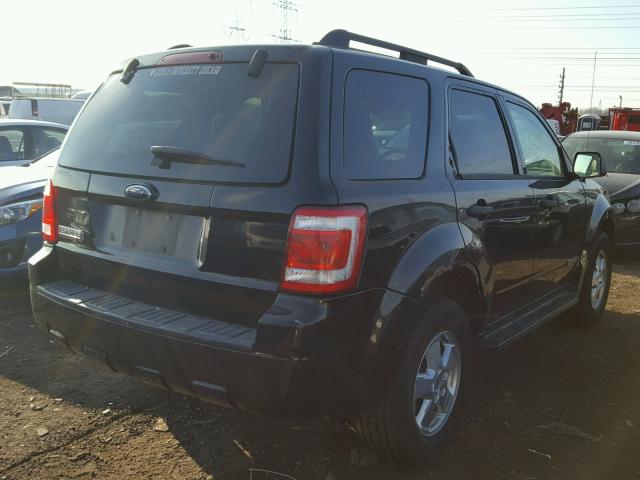 1FMCU03Z08KA76924 - 2008 FORD ESCAPE XLT BLACK photo 4