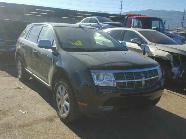 2LMDU88C38BJ24079 - 2008 LINCOLN MKX BLACK photo 1