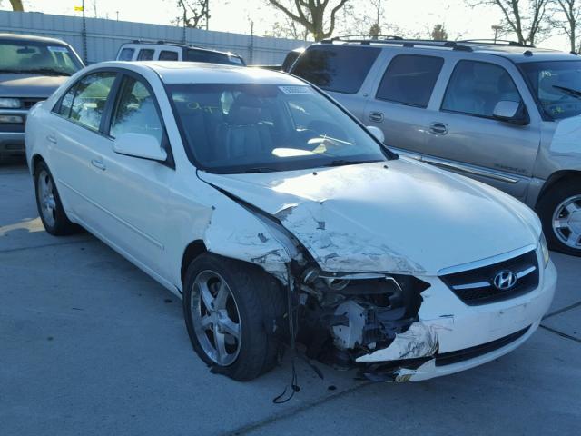 5NPEU46F47H212295 - 2007 HYUNDAI SONATA SE WHITE photo 1