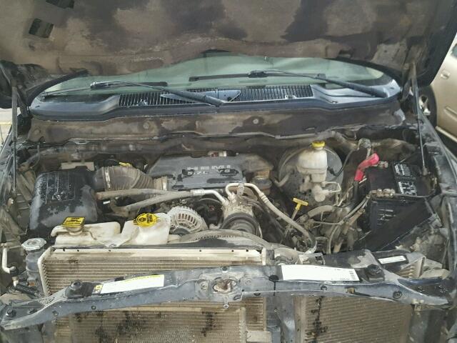 1D7HU18228J127265 - 2008 DODGE RAM 1500 S BLACK photo 7