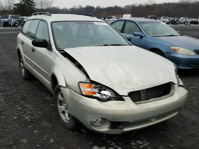 4S4BP61C877315500 - 2007 SUBARU LEGACY OUT TAN photo 1