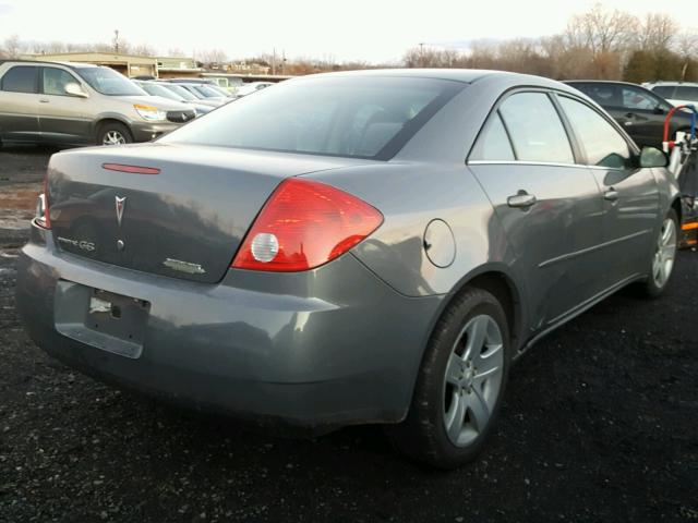 1G2ZG58BX74246406 - 2007 PONTIAC G6 BASE GRAY photo 4