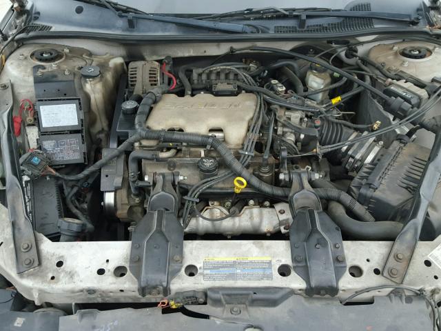 2G1WW12E549320426 - 2004 CHEVROLET MONTE CARL SILVER photo 7