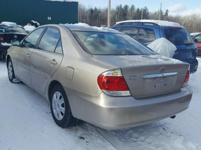 4T1BE32K26U111608 - 2006 TOYOTA CAMRY LE 金色 照片 3