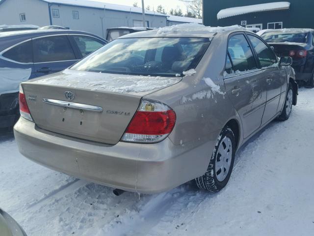 4T1BE32K26U111608 - 2006 TOYOTA CAMRY LE 金色 照片 4