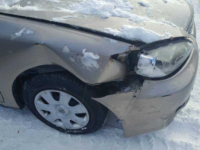 4T1BE32K26U111608 - 2006 TOYOTA CAMRY LE 金色 照片 9