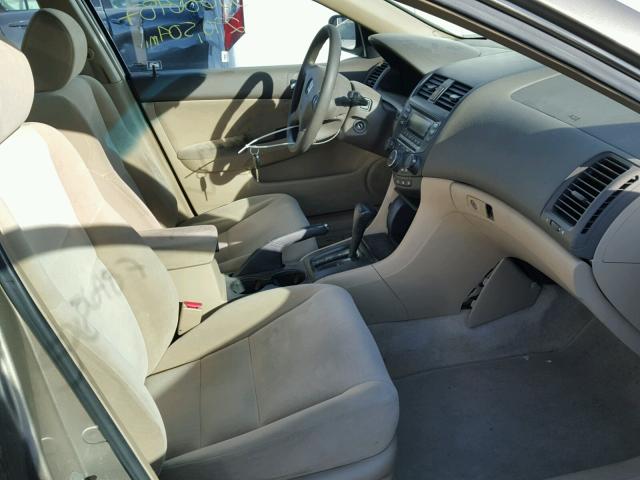 1HGCM56383A004443 - 2003 HONDA ACCORD LX GOLD photo 5