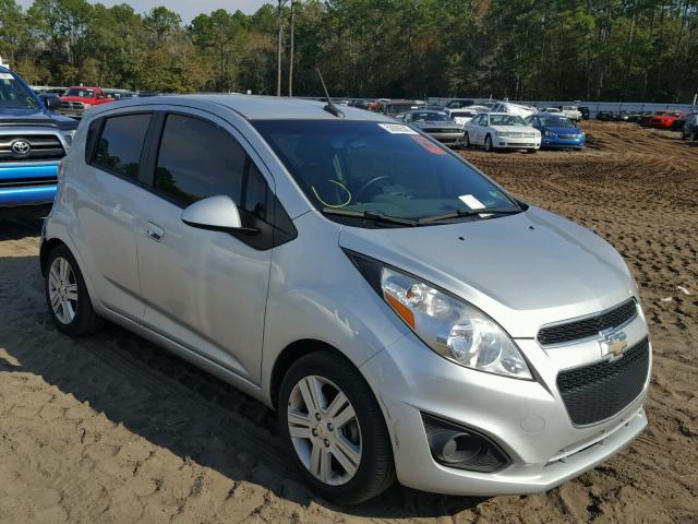 KL8CA6S9XDC583781 - 2013 CHEVROLET SPARK LS SILVER photo 1