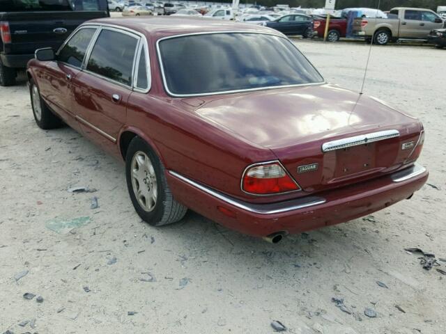 SAJDA24C01LF26986 - 2001 JAGUAR VANDENPLAS BURGUNDY photo 3