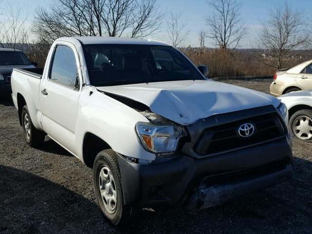 5TFNX4CN3DX030249 - 2013 TOYOTA TACOMA WHITE photo 1